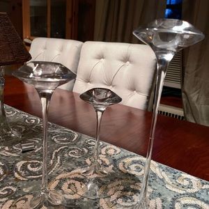 Kosta Boda candlestick holders